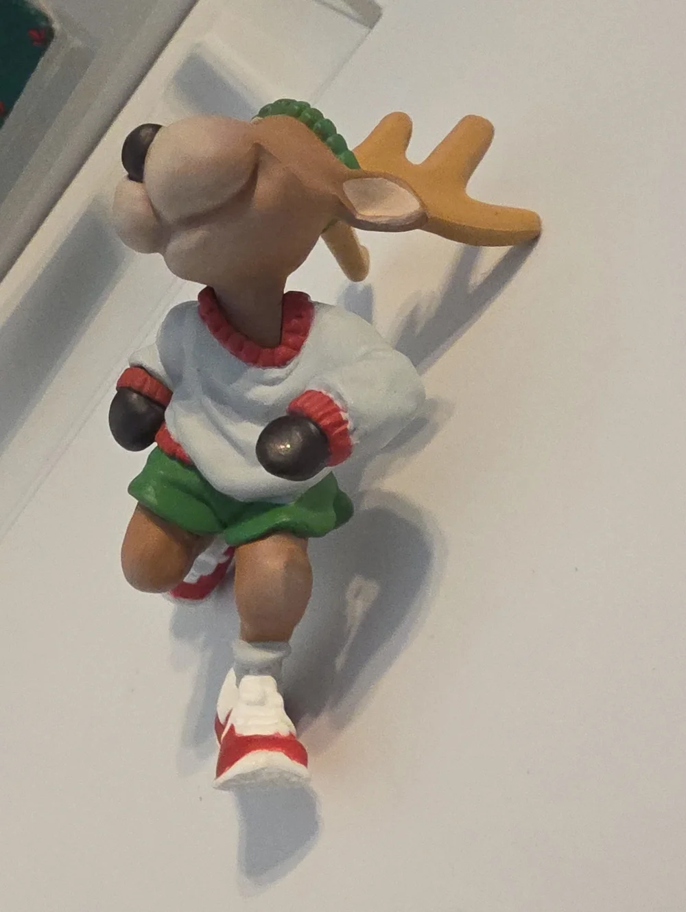 Vintage 1986 Hallmark Keepsake Reindeer Champs Dasher Christmas Ornament